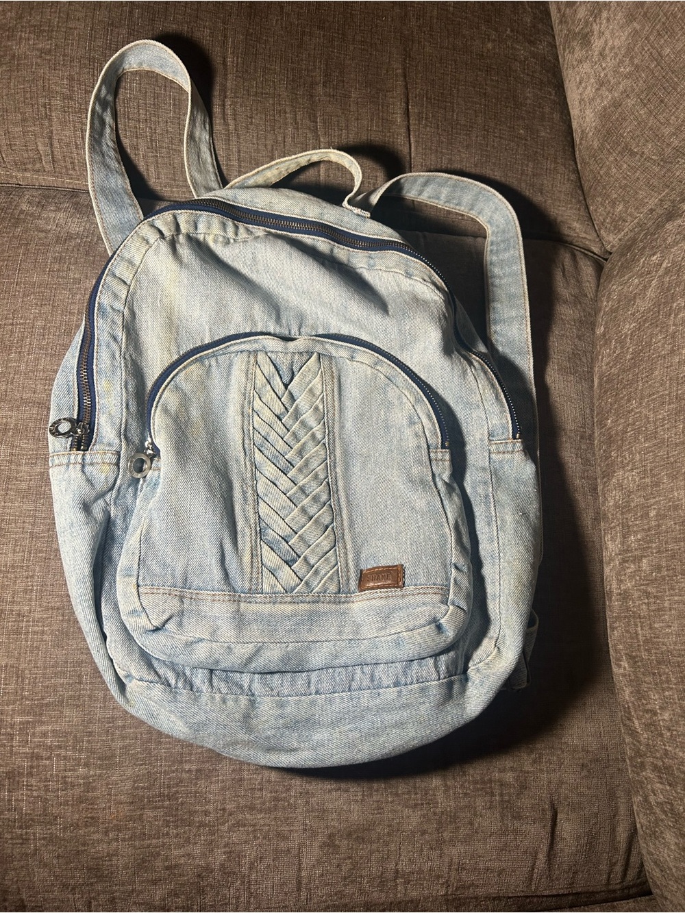 Shane denim 90s Vintage Backpack
